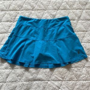 Prince Tennis Pickleball Golf Skirt Short Teal Blue